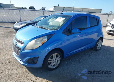 2014 Chevrolet Spark 1Lt Auto из США, поврежденный, VIN KL8CD6S96EC518161